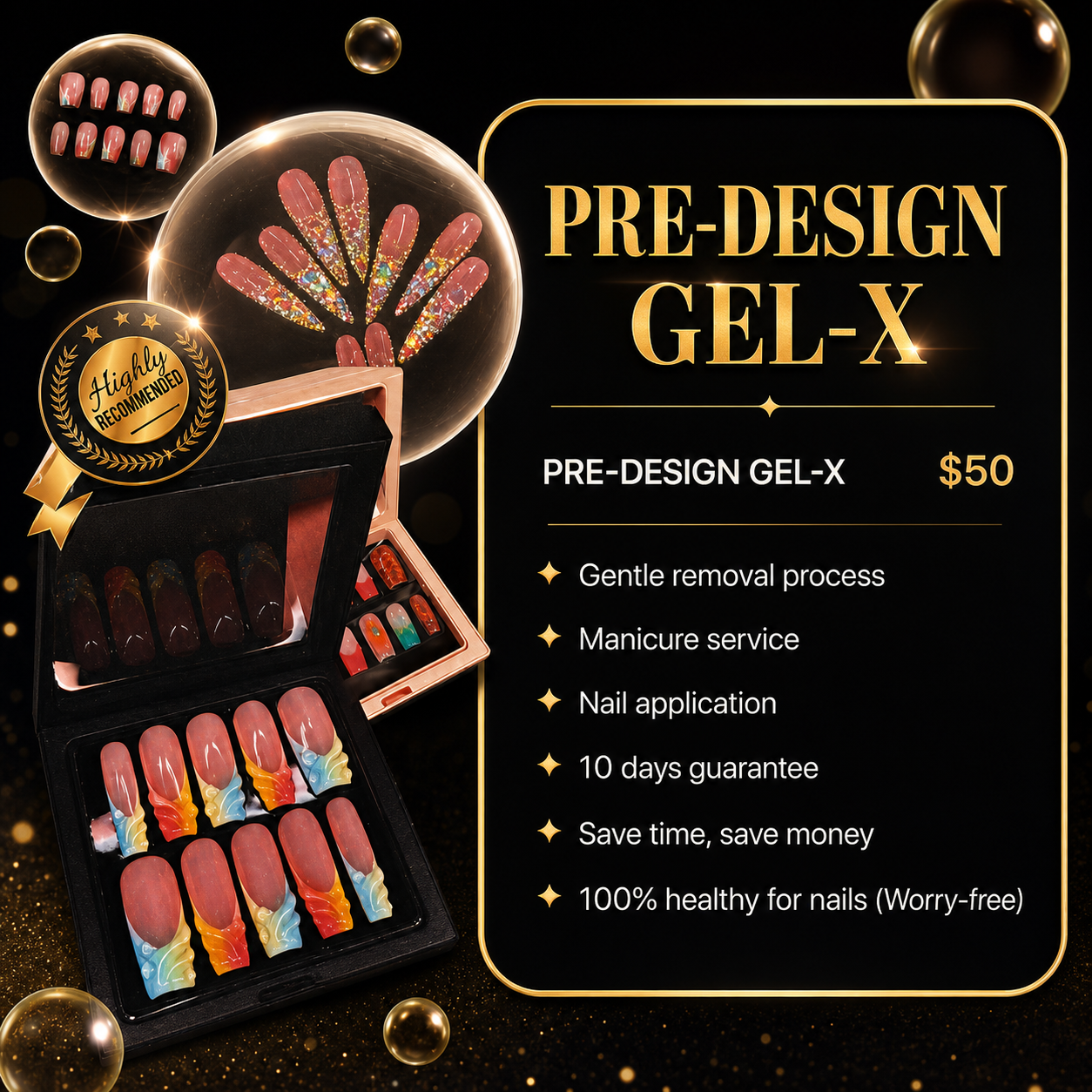 Pre-Design Gel X Example